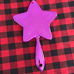 Star-Shaped Purple Hand Mirror